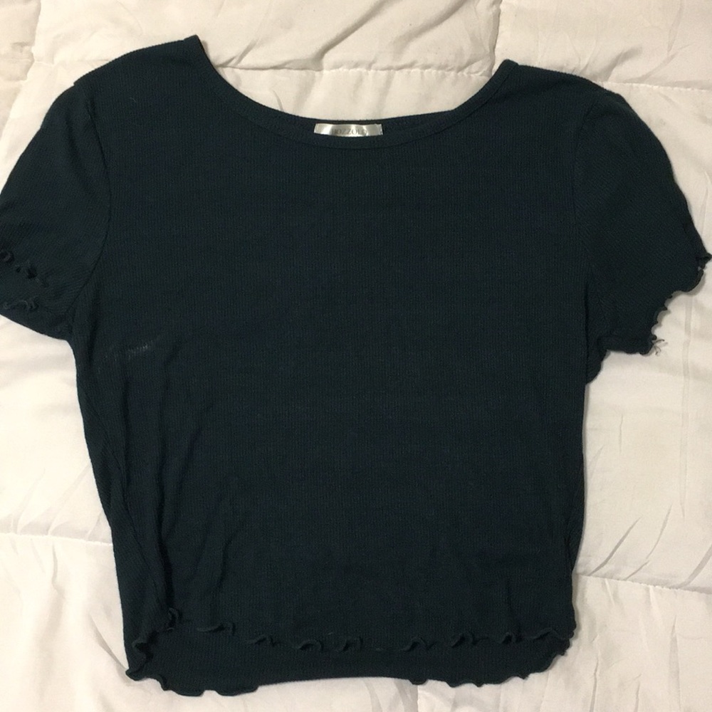 Dark green crop to